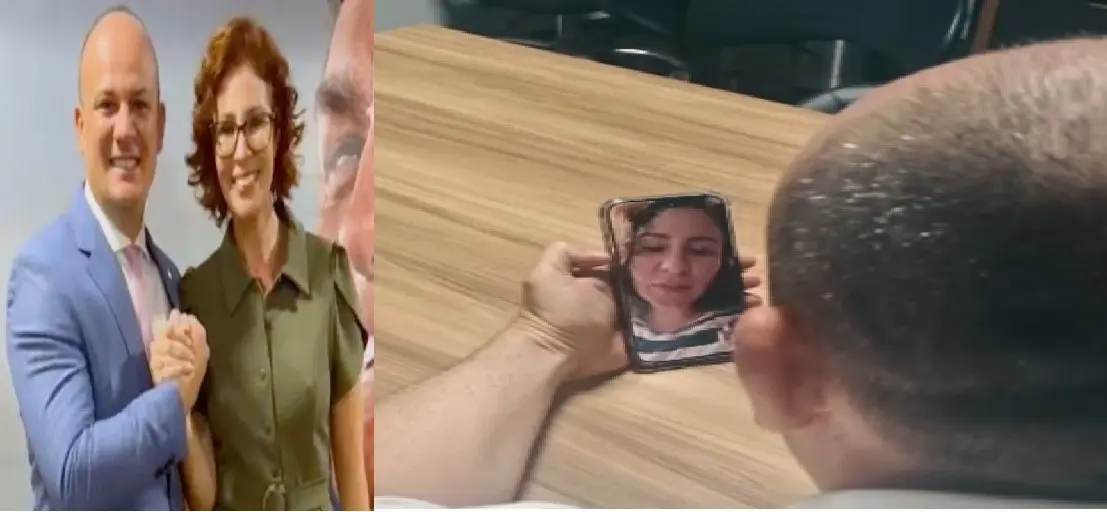 Zambelli chama Cabo Gilberto de irmão e agradece apoio do parlamentar: "obrigada por tudo"