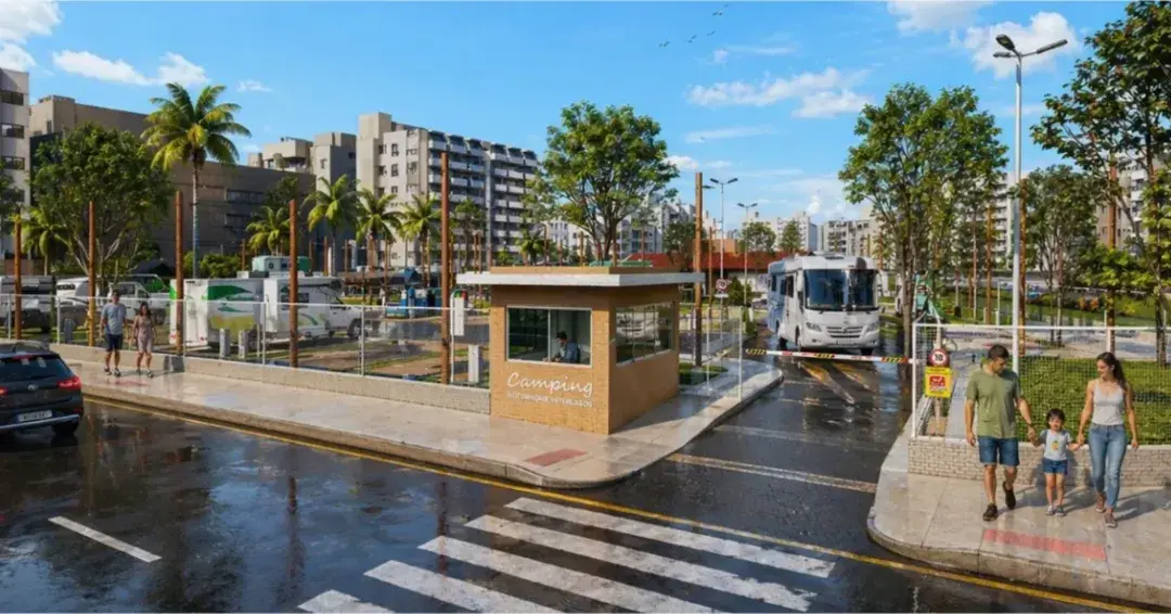 Cabedelo iniciará obras de parque motorhome em agosto para viajantes em experiências ao ar livre