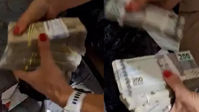 Mala com R$ 287 mil é apreendida pela PF dentro de sacos de lixo na casa de servidor do INSS em Pernambuco