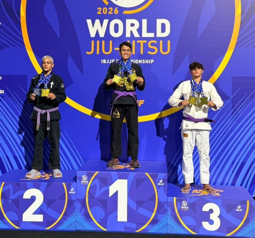 Fundação de João Pessoa conquista três medalhas no Mundial de Jiu-Jitsu nos Estados Unidos