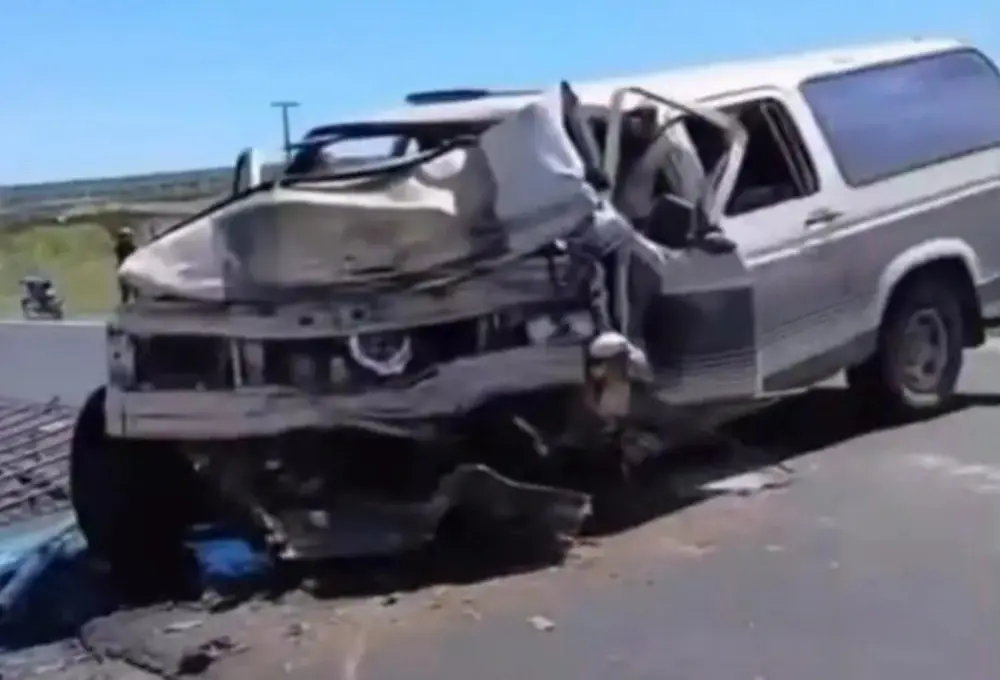 Idoso e motorista morrem e cinco pessoas ficam feridas em acidente na BR-230, em Juazeirinho