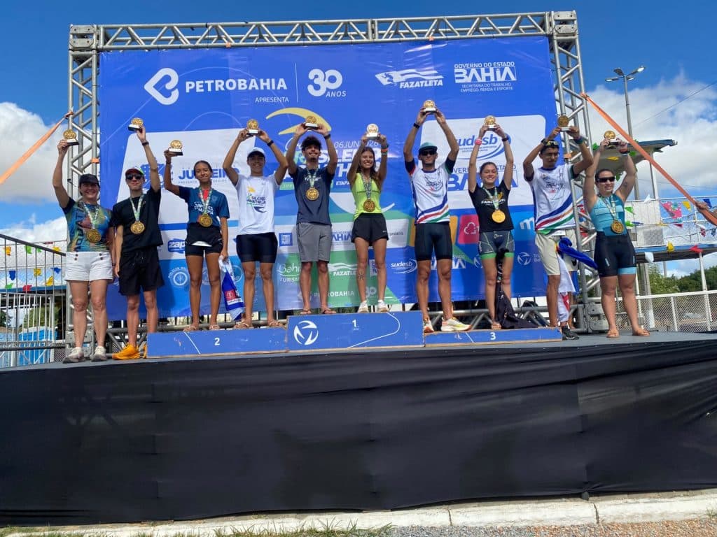 Fundação Campeões do Amanhã vence Circuito Brasileiro de Aquathlon na Bahia
