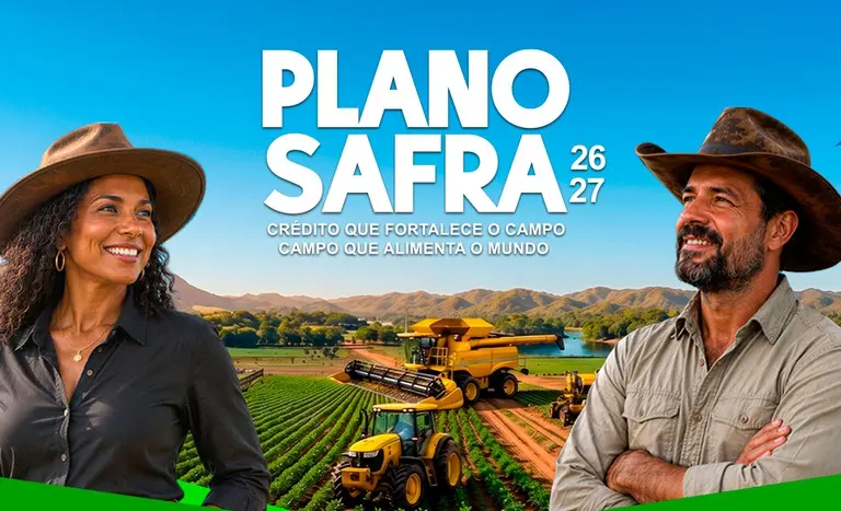 Governo federal lança Plano Safra 2026/2027 de R$ 525,1 bilhões e juros reduzidos