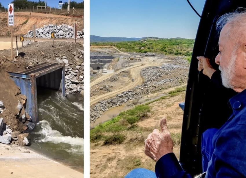 Após Nilvan acusar falhas no Ramal de Apodi, Ministério explica aberturas apontadas como "rompimento" na obra