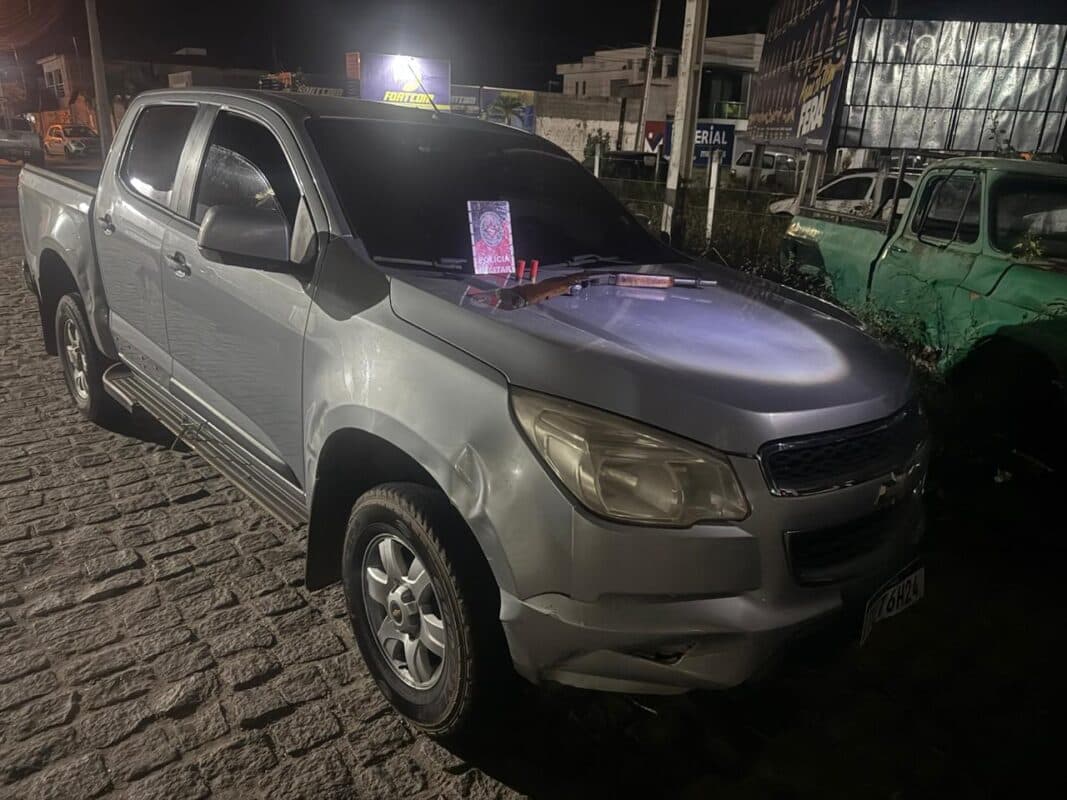 Preso suspeito de tentativa de homicídio enquanto pedia carona em divisa entre a Paraíba e Pernambuco