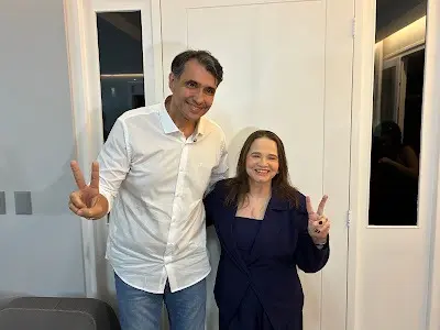Ivonete Ludgério é anunciada como suplente de André Gadelha ao Senado nas Eleições 2026