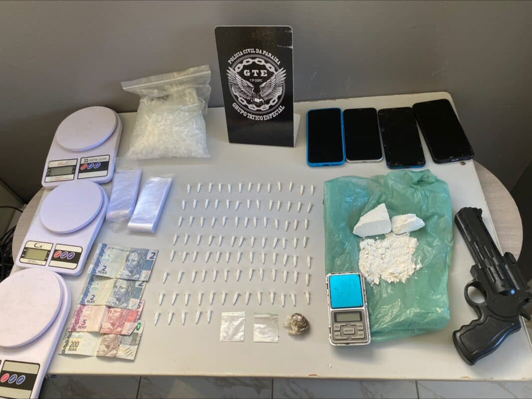 Polícia Civil deflagra operação de combate ao tráfico de drogas e prende suspeito em Boqueirão