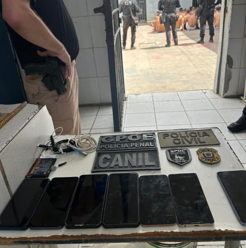 Polícia Civil prende cinco em operação contra organização criminosa em Sapé