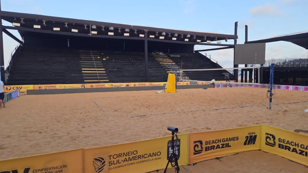 Pré-Olímpico de Vôlei de Praia começa amanhã em João Pessoa e Evandro convida público para lotar arena