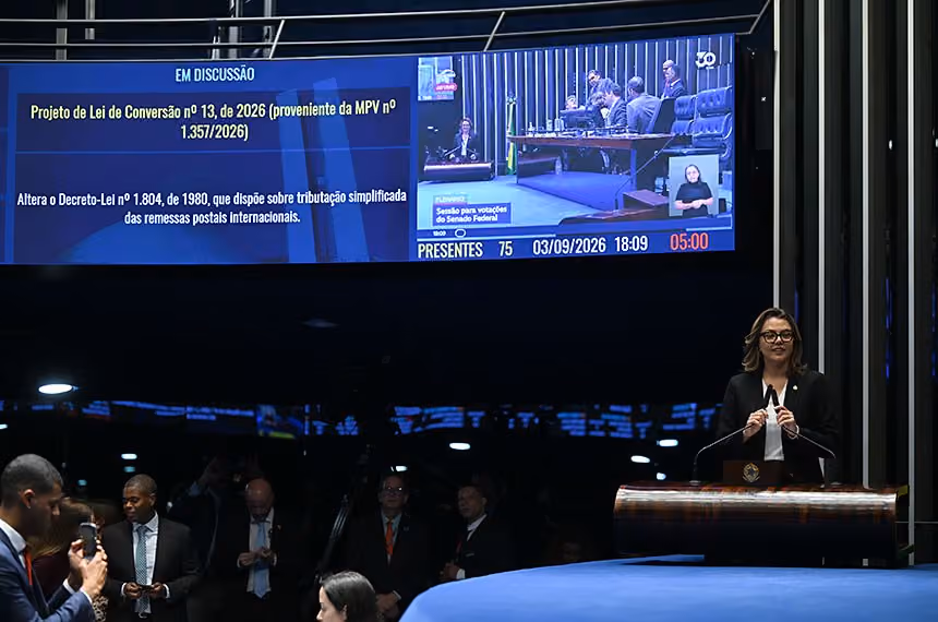 Senado aprova fim da 'taxa das blusinhas' em compras internacionais de até US$ 50