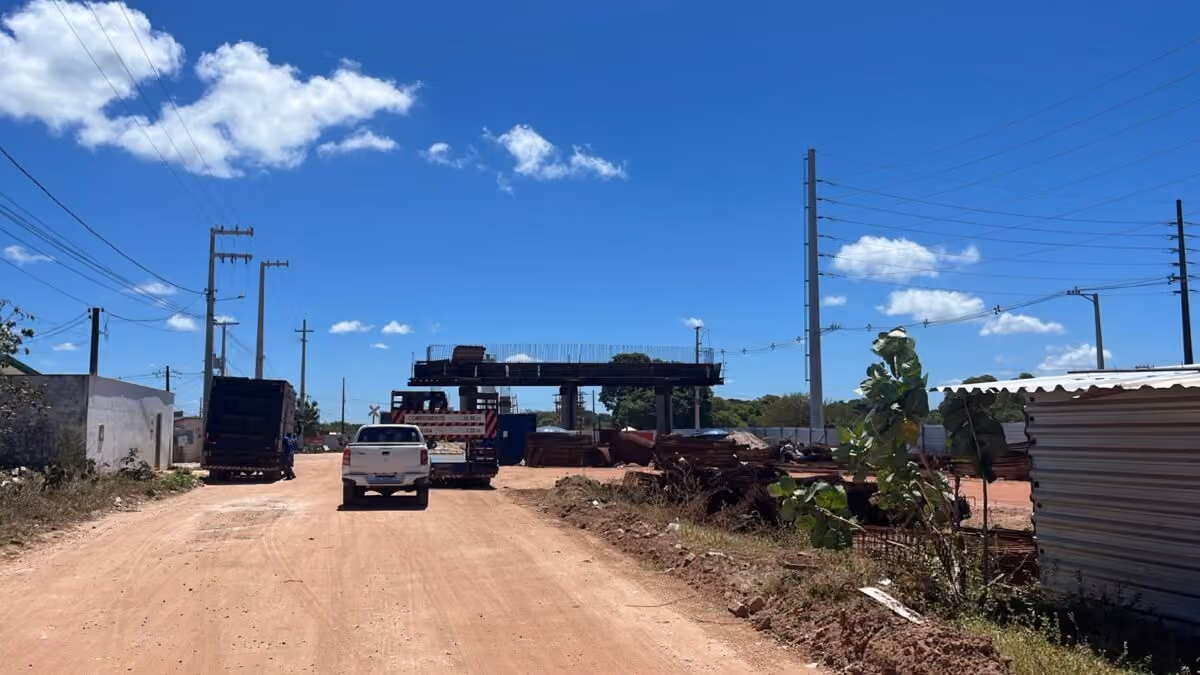 Morre trabalhador atingido por estrutura que desabou na Ponte do Futuro, em Cabedelo