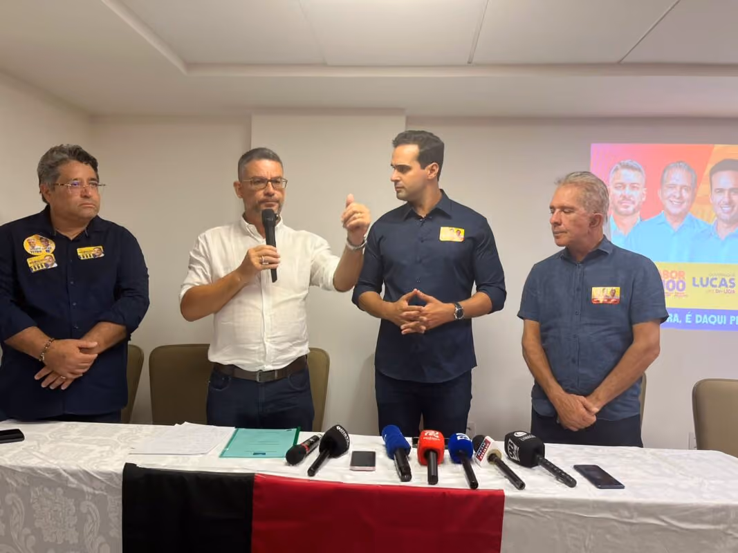 Pedro Coutinho prevê vitória de Lucas no 1º turno e diz que apoio foi decisão interna
