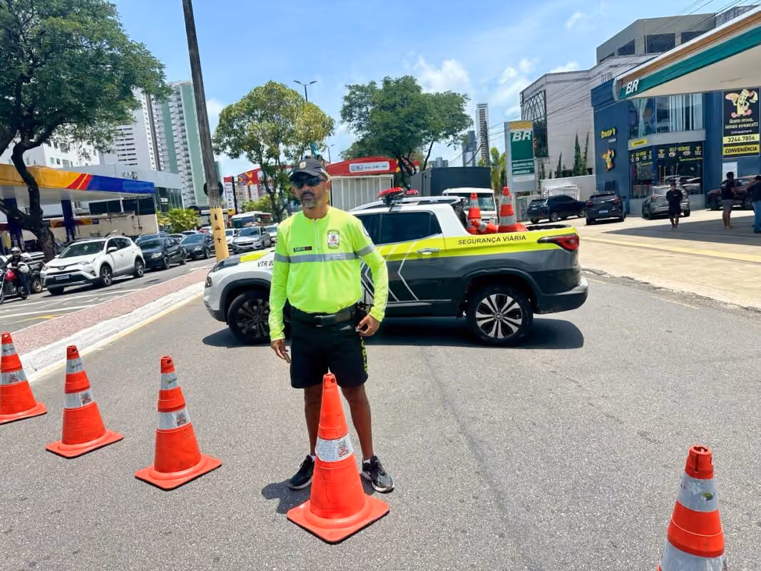 Trânsito na Avenida Epitácio Pessoa sofre mudanças a partir desta quarta-feira para eventos políticos em João Pessoa