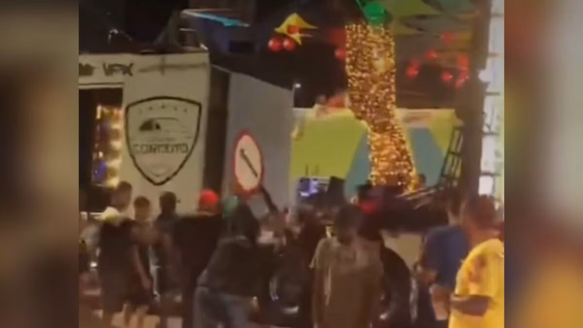 Placa de trânsito é arrancada durante 'bloco' em ato de campanha e Prefeitura de João Pessoa diz que já identificou envolvidos