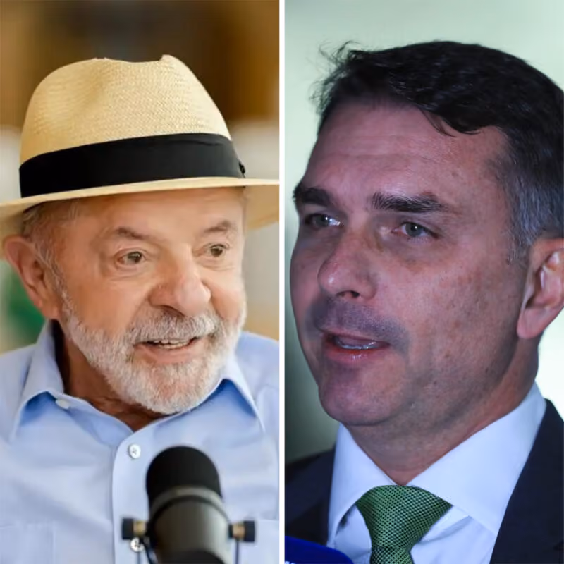 Lula e Flávio Bolsonaro disputam segundo turno para presidente da República