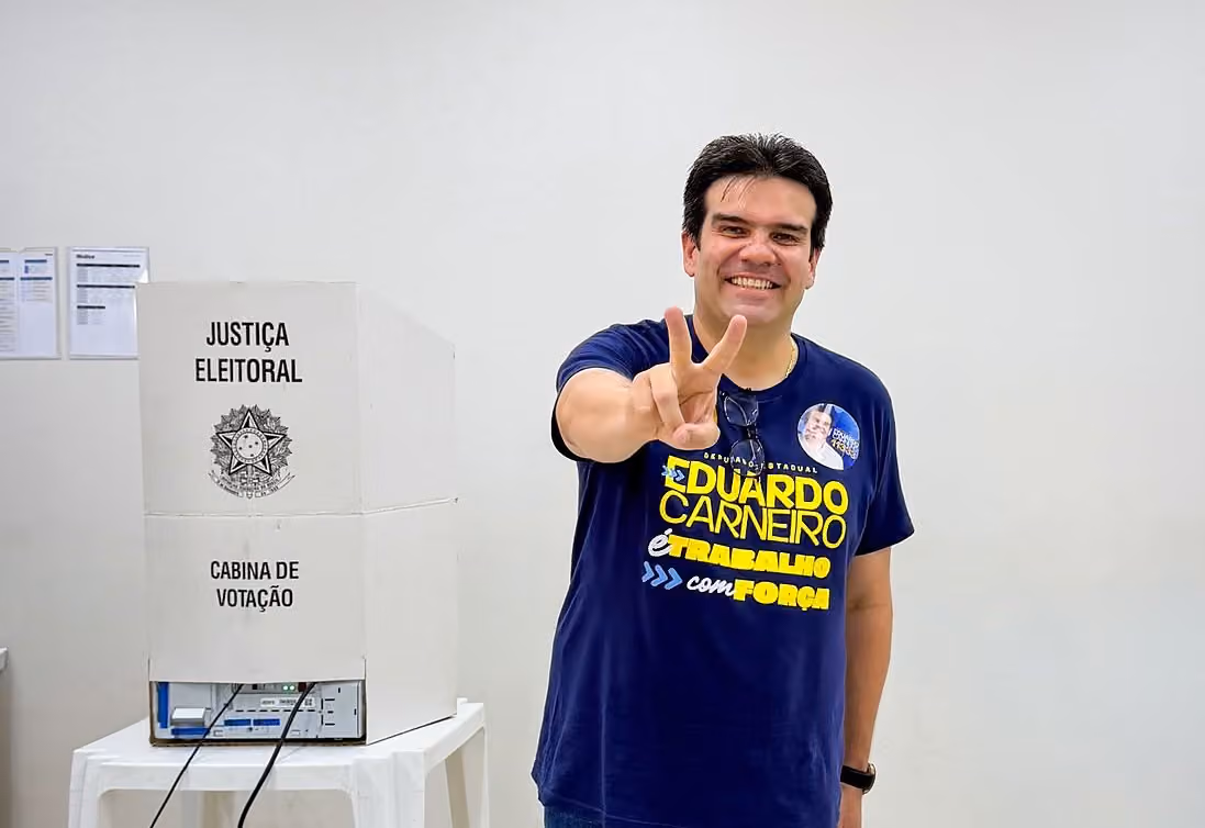 Mais votado da federação União Progressista, Eduardo Carneiro agradece confiança e reafirma compromisso com a população