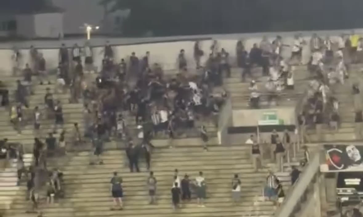 Torcidas organizadas entram em confronto no Almeidão durante vitória do Botafogo-PB pela Série C