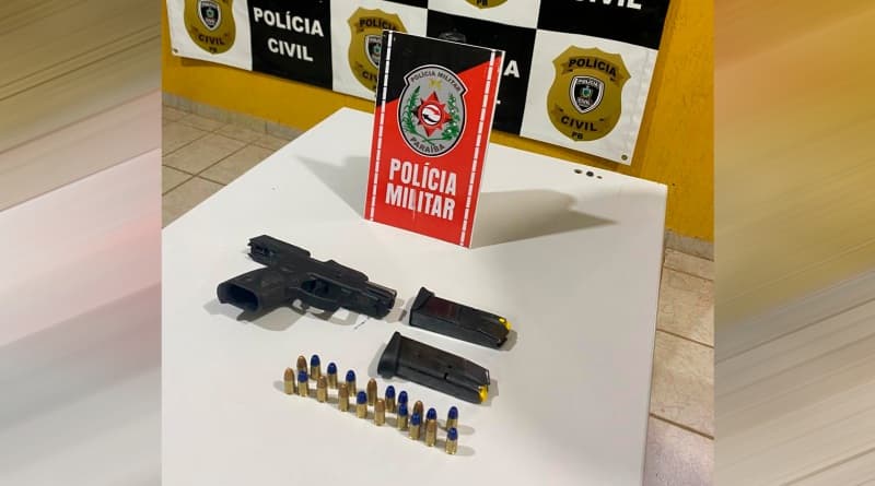Polícia prende dupla com pistola de uso restrito em Brejo do Cruz