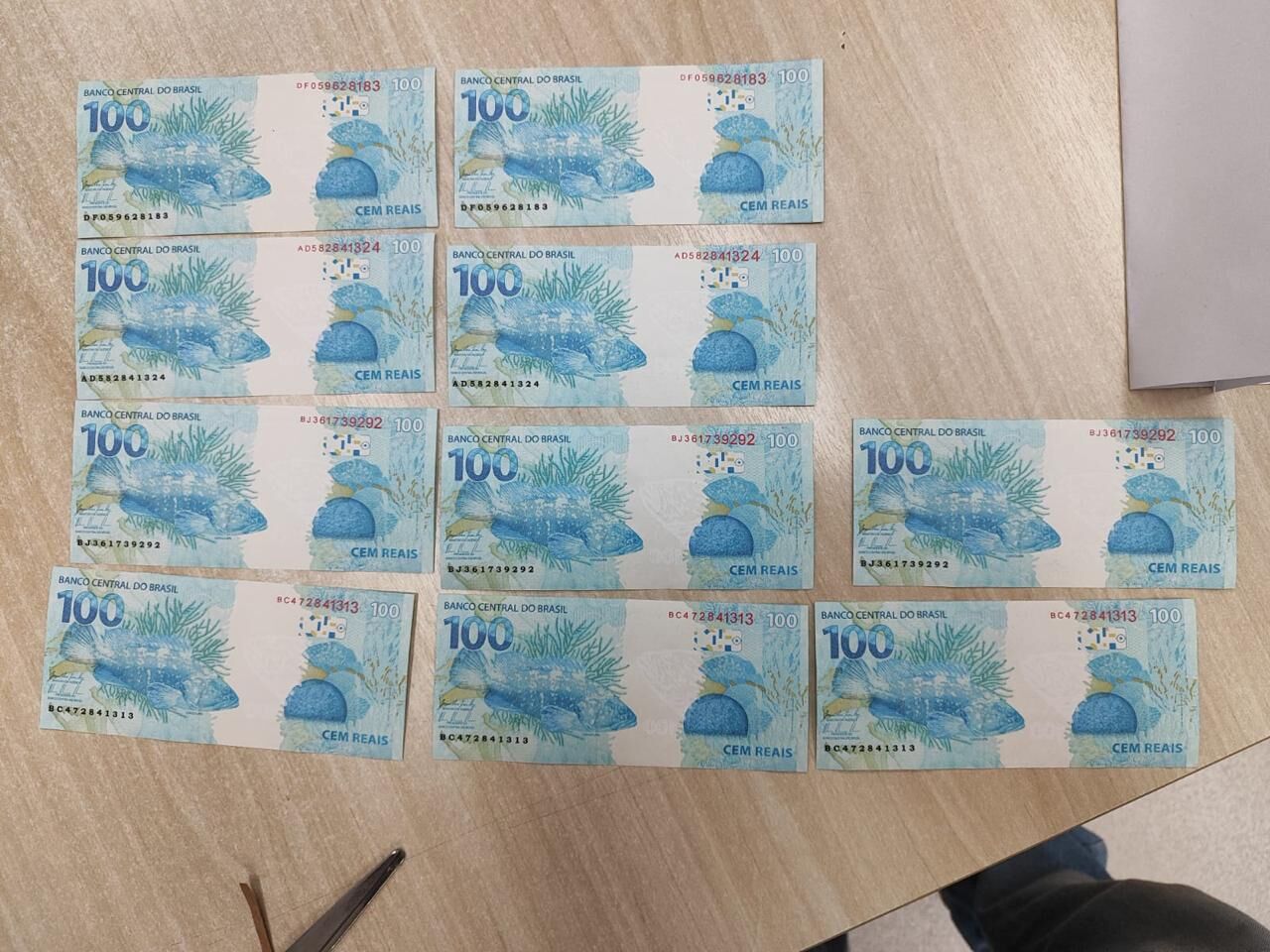 Polícia Federal apreende R$ 1 mil em notas falsas em Boqueirão Polícia Federal apreende R$ 1 mil em notas falsas em Boqueirão