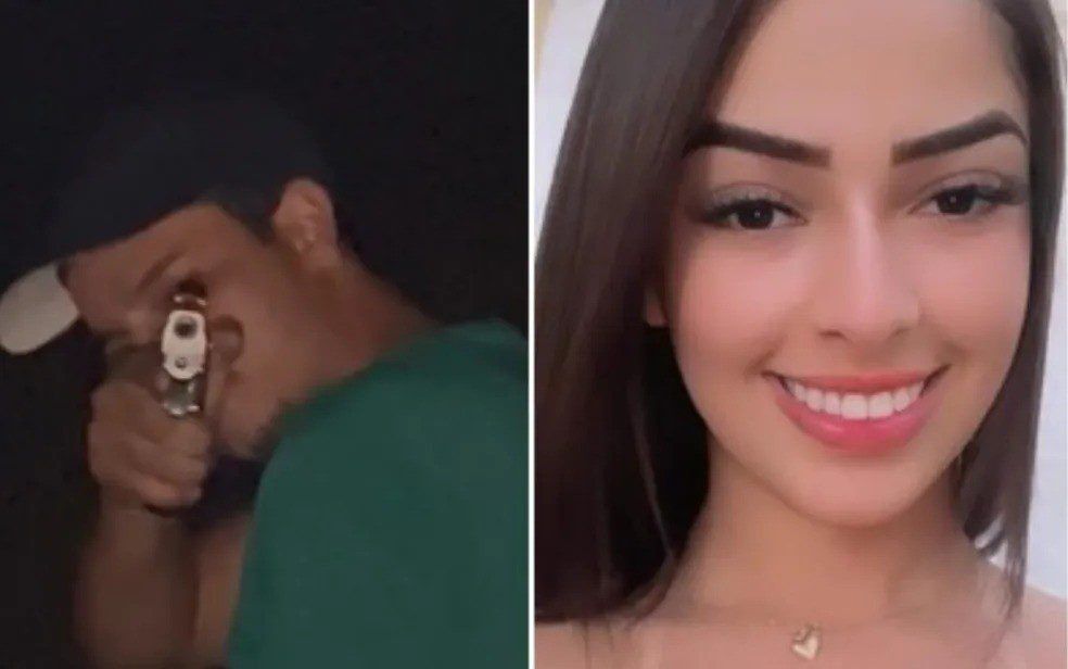 Jovem filma a própria morte ao ser baleada pelo namorado em Goiás