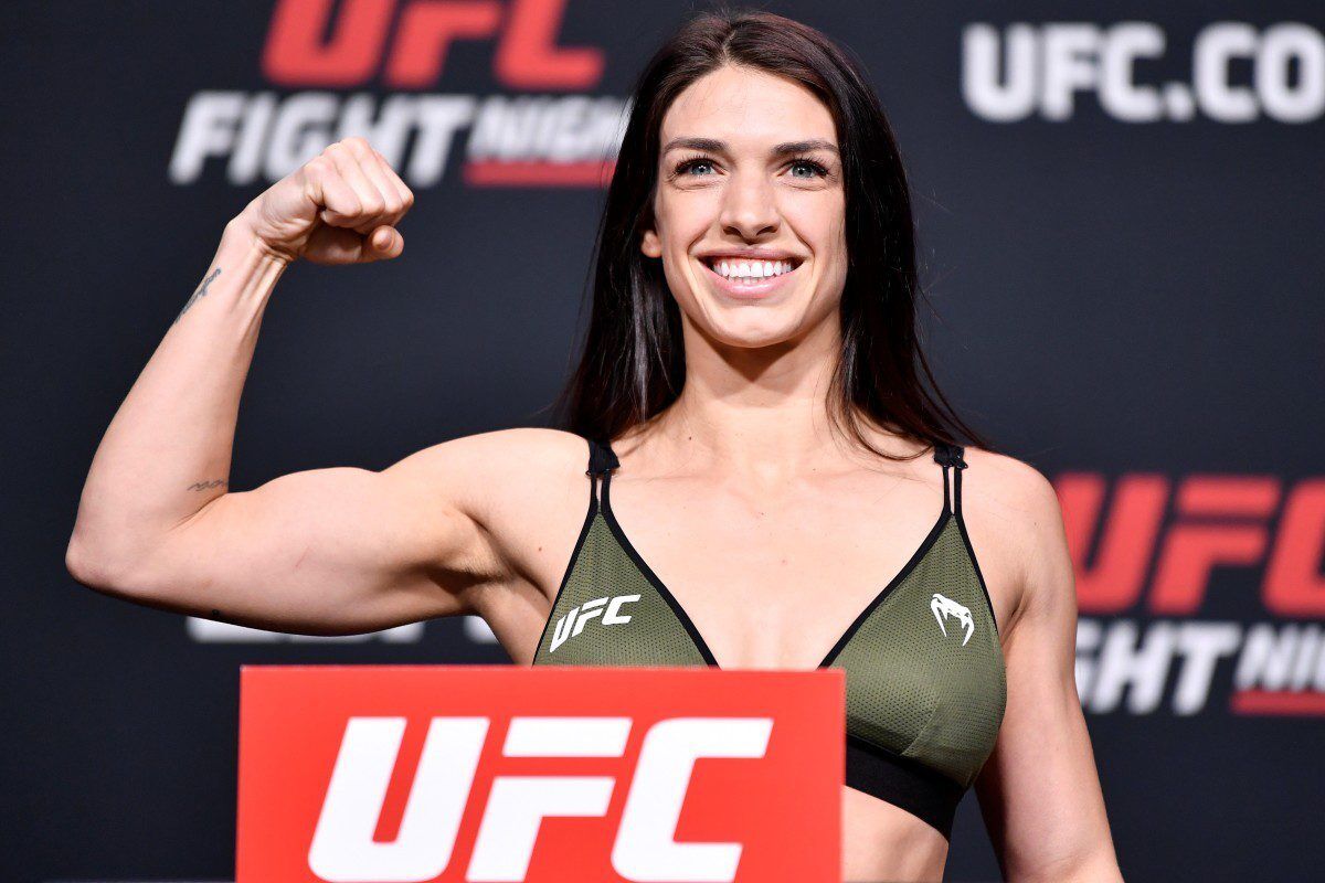 Mackenzie Dern revela preocupação em ficar abaixo do peso contra Tecia Torres Mackenzie Dern revela preocupação em ficar abaixo do peso contra Tecia Torres