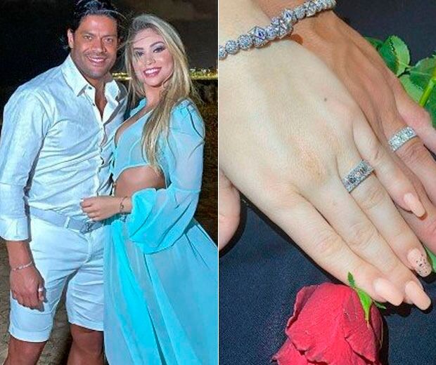 Hulk e Camila se casam no mesmo dia que o jogador trocaria alianças com a ex, diz colunista Hulk e Camila se casam no mesmo dia que o jogador trocaria alianças com a ex, diz colunista