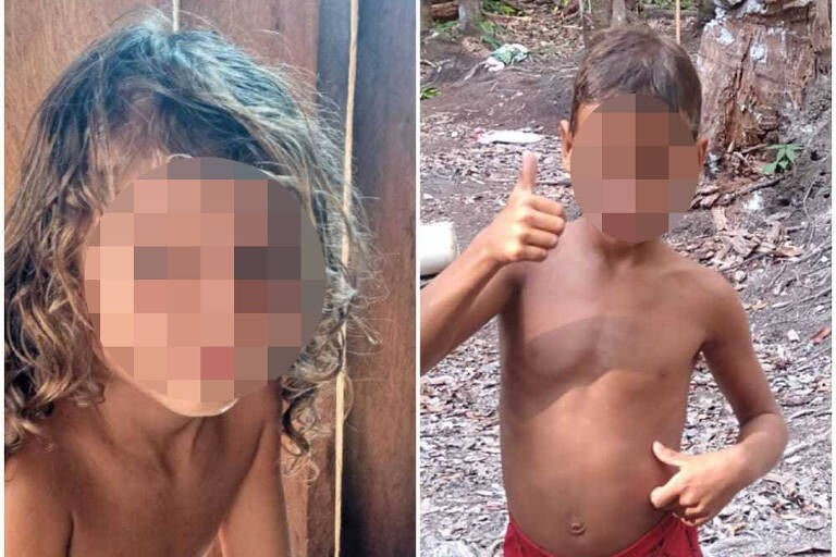 Crianças são resgatadas após 27 dias perdidas na floresta amazônica Crianças são resgatadas após 27 dias perdidas na floresta amazônica