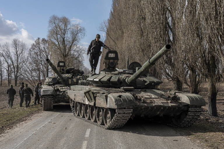 Rússia já perdeu mais de mil tanques na Guerra da Ucrânia Rússia já perdeu mais de mil tanques na Guerra da Ucrânia