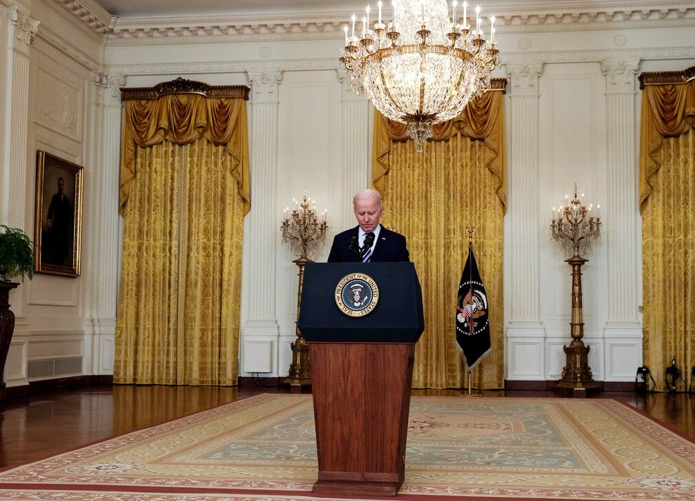'Putin está planejando isso há meses' diz Biden em novo pronunciamento sobre o conflito na Ucrânia 'Putin está planejando isso há meses' diz Biden em novo pronunciamento sobre o conflito na Ucrânia