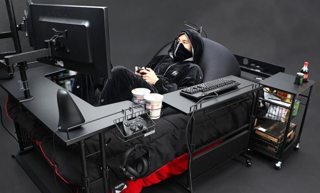 Cama gamer é a evolução definitiva da cadeira gamer