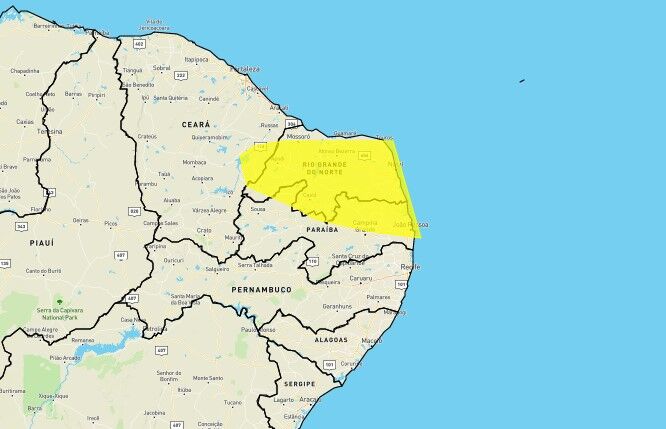 Inmet prevê mais chuvas na Paraíba e divulga novo alerta para 102 municípios Inmet prevê mais chuvas na Paraíba e divulga novo alerta para 102 municípios