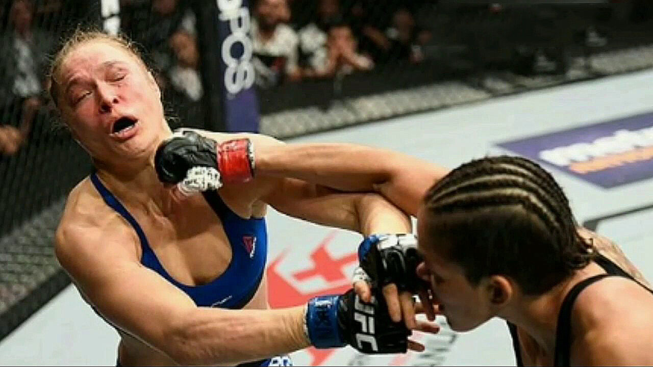 Amanda 'atropela' Ronda, cala americanos e segue como campeã Amanda 'atropela' Ronda, cala americanos e segue como campeã