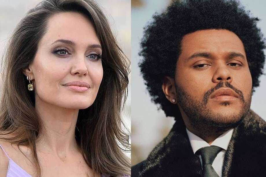 Angelina Jolie e The Weeknd são vistos juntos, e rumores de namoro ressurgem Angelina Jolie e The Weeknd são vistos juntos, e rumores de namoro ressurgem