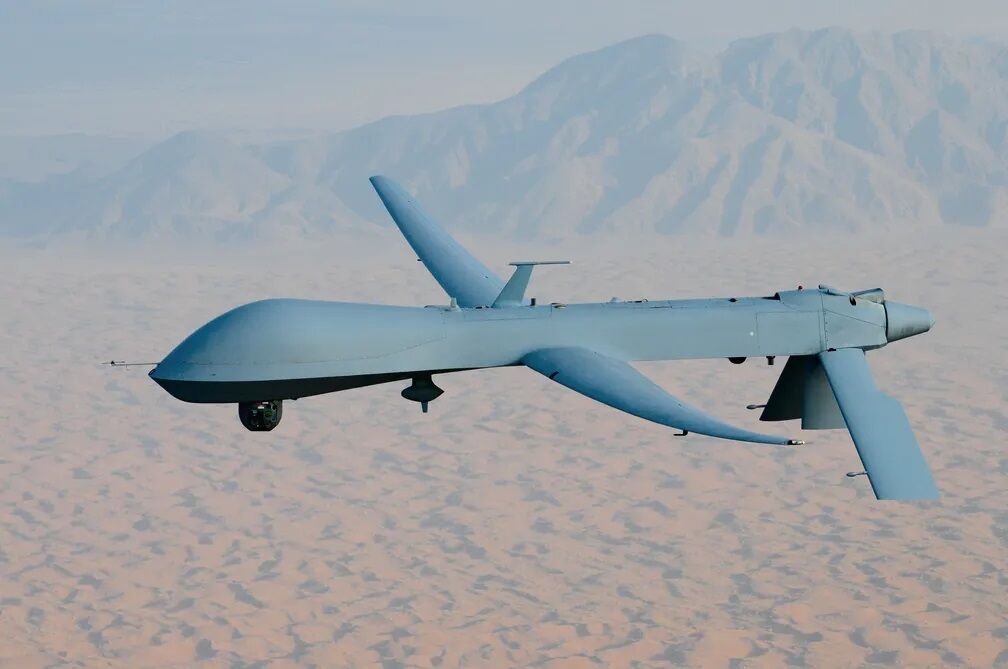 Caça russo derruba drone militar dos EUA no Mar Negro Caça russo derruba drone militar dos EUA no Mar Negro