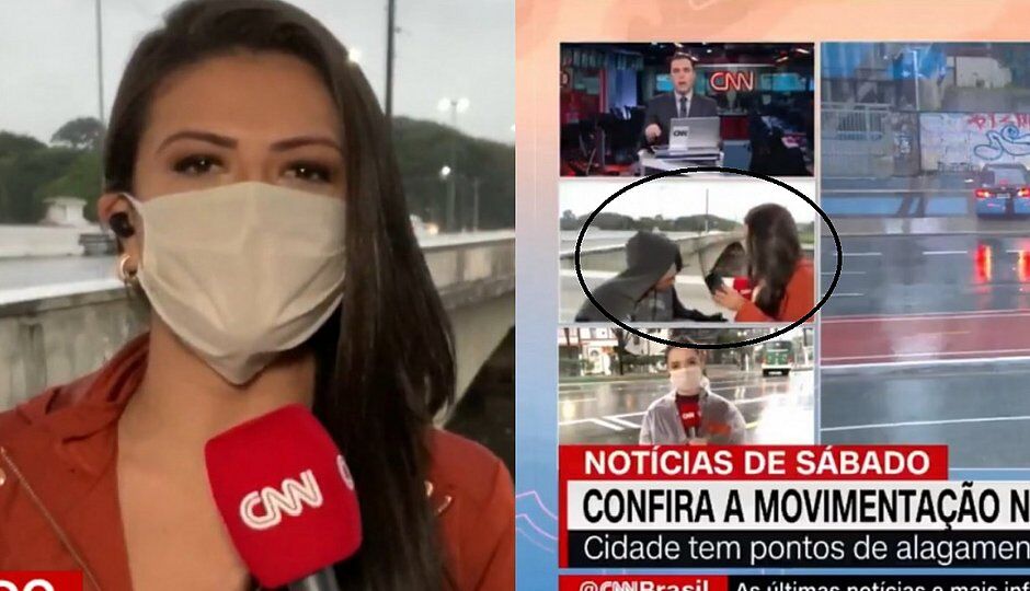 Repórter da CNN é assaltada durante aparição ao vivo no jornal da emissora