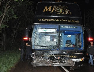 Cantor sertanejo Milionário se fere em acidente no Rio Grande do Sul
