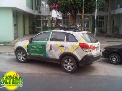 Carro da Empresa Google fotografa a cidade de Sousa para o Google Maps Carro da Empresa Google fotografa a cidade de Sousa para o Google Maps