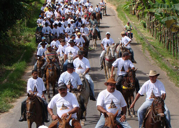 Cavalgada de fé encerra Caminhos do Frio na cidade de Serraria Cavalgada de fé encerra Caminhos do Frio na cidade de Serraria