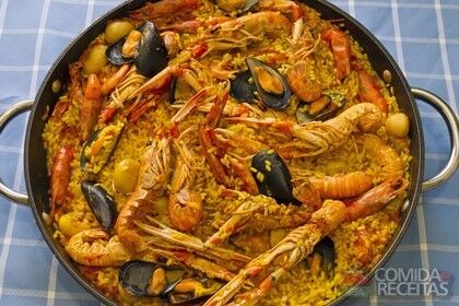 Confira a receita de uma paella baiana Confira a receita de uma paella baiana