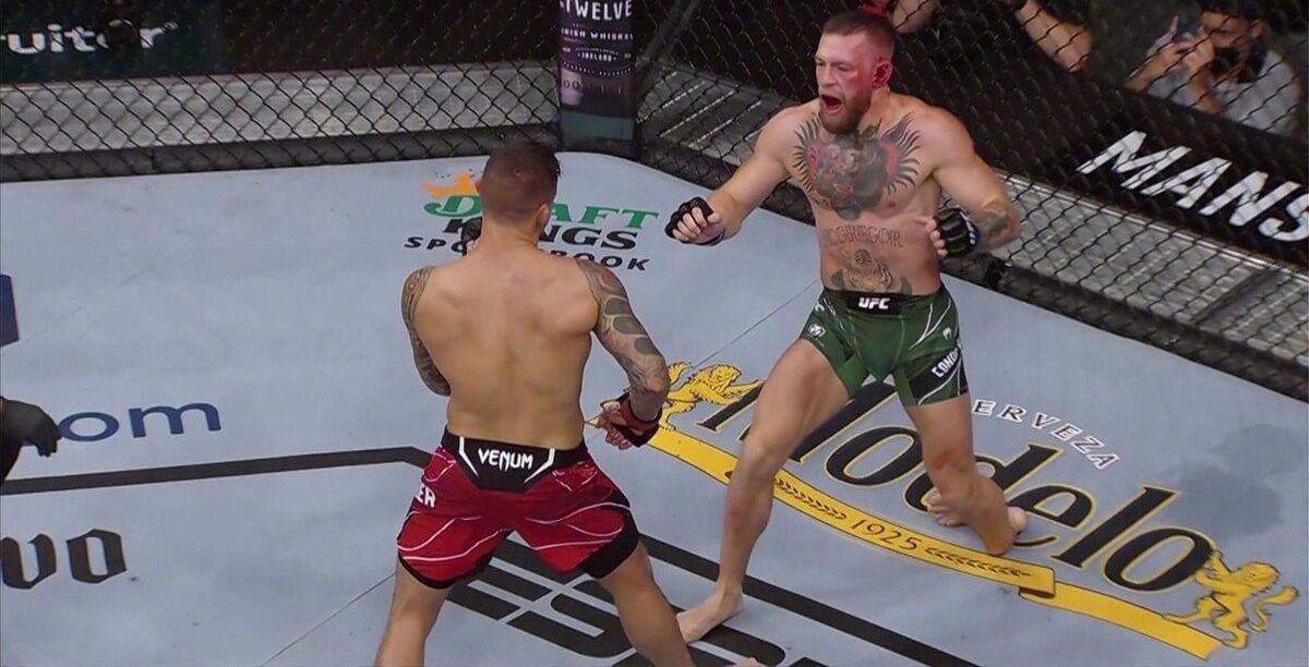 Conor McGregor passa por cirurgia similar a de Anderson Silva e já provoca Dustin Poirier no hospital Conor McGregor passa por cirurgia similar a de Anderson Silva e já provoca Dustin Poirier no hospital
