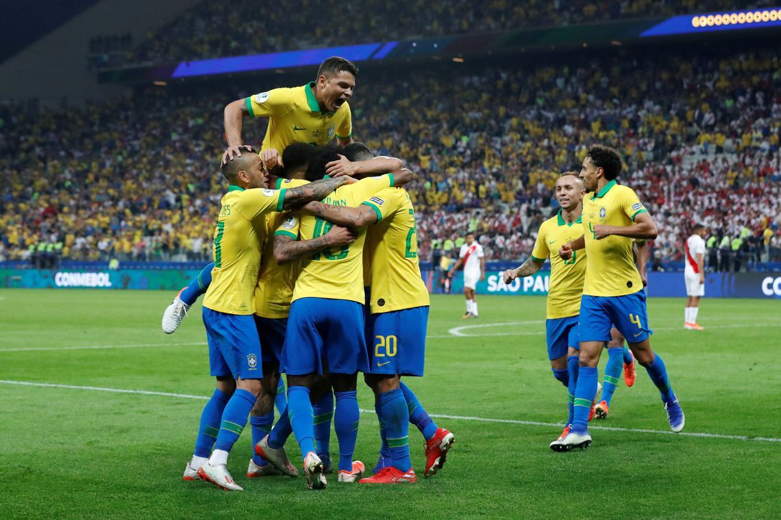 Brasil enfrenta o Paraguai nas quartas da Copa América