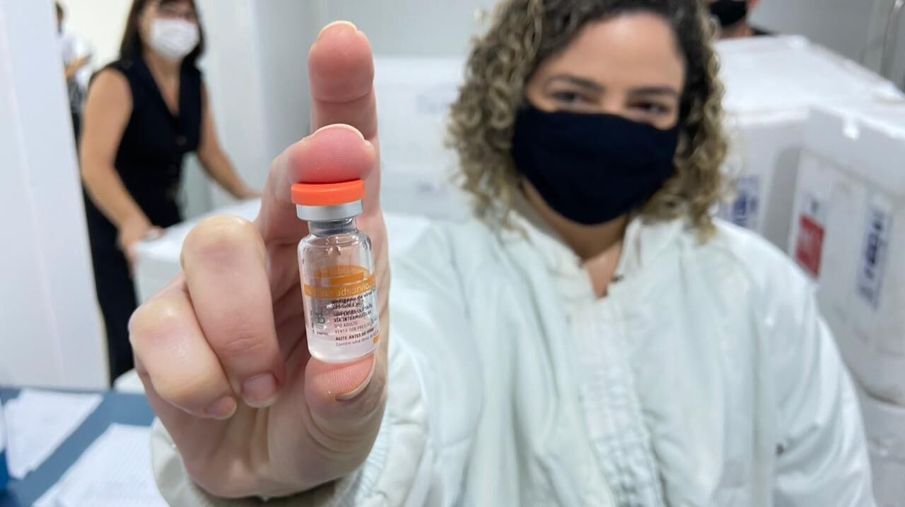 Paraíba é 4º estado do Brasil com maior parcela da população vacinada contra covid-19 Paraíba é 4º estado do Brasil com maior parcela da população vacinada contra covid-19