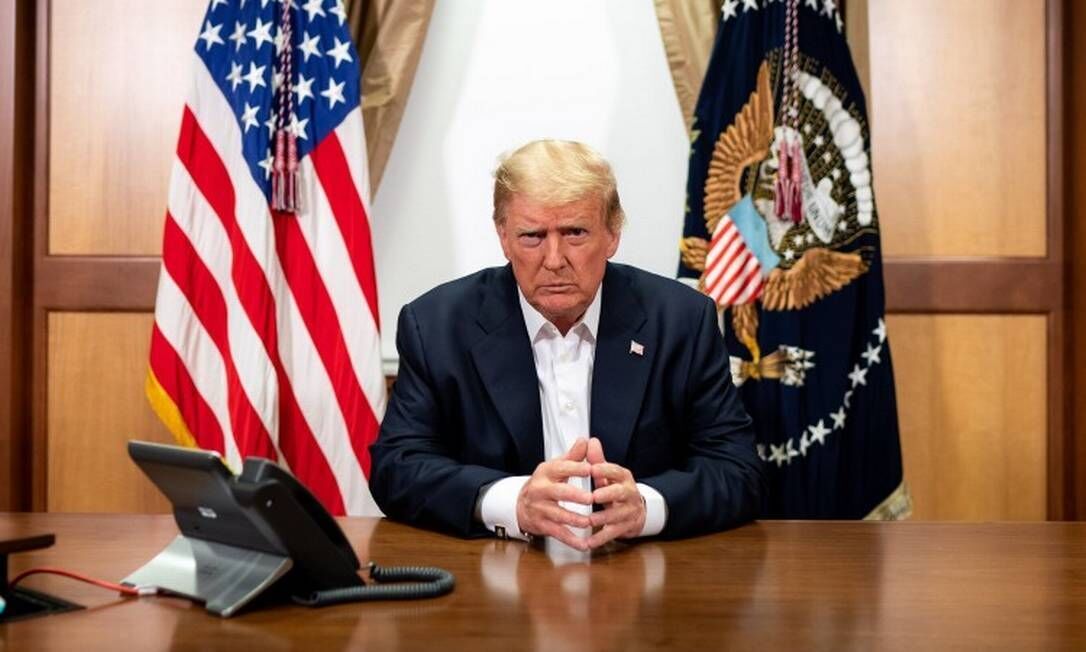 Trump lidera disputa com Biden e tem 47% das intenções de voto, aponta pesquisa Trump lidera disputa com Biden e tem 47% das intenções de voto, aponta pesquisa