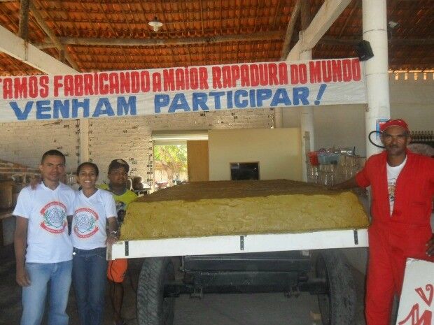 Engenho tem rapadura de quatro toneladas Engenho tem rapadura de quatro toneladas