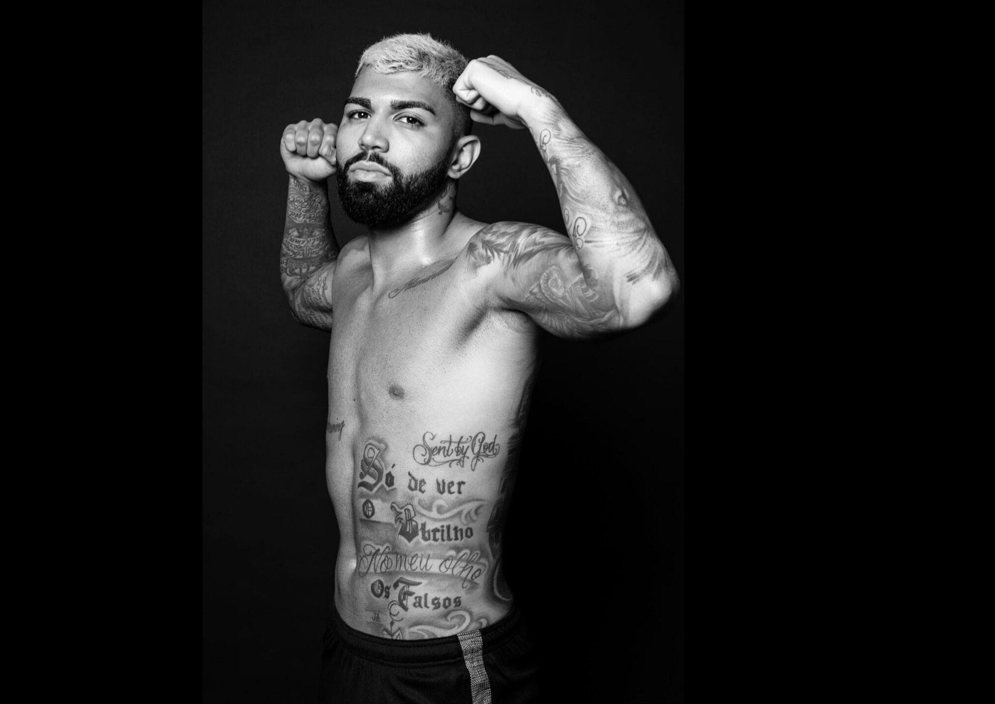 Erro em tatuagem de Gabigol vira piada na internet: “Tatuador era gago?” Erro em tatuagem de Gabigol vira piada na internet: “Tatuador era gago?”
