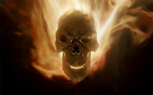 Surge a primeira imagem oficial do Motoqueiro Fantasma Surge a primeira imagem oficial do Motoqueiro Fantasma