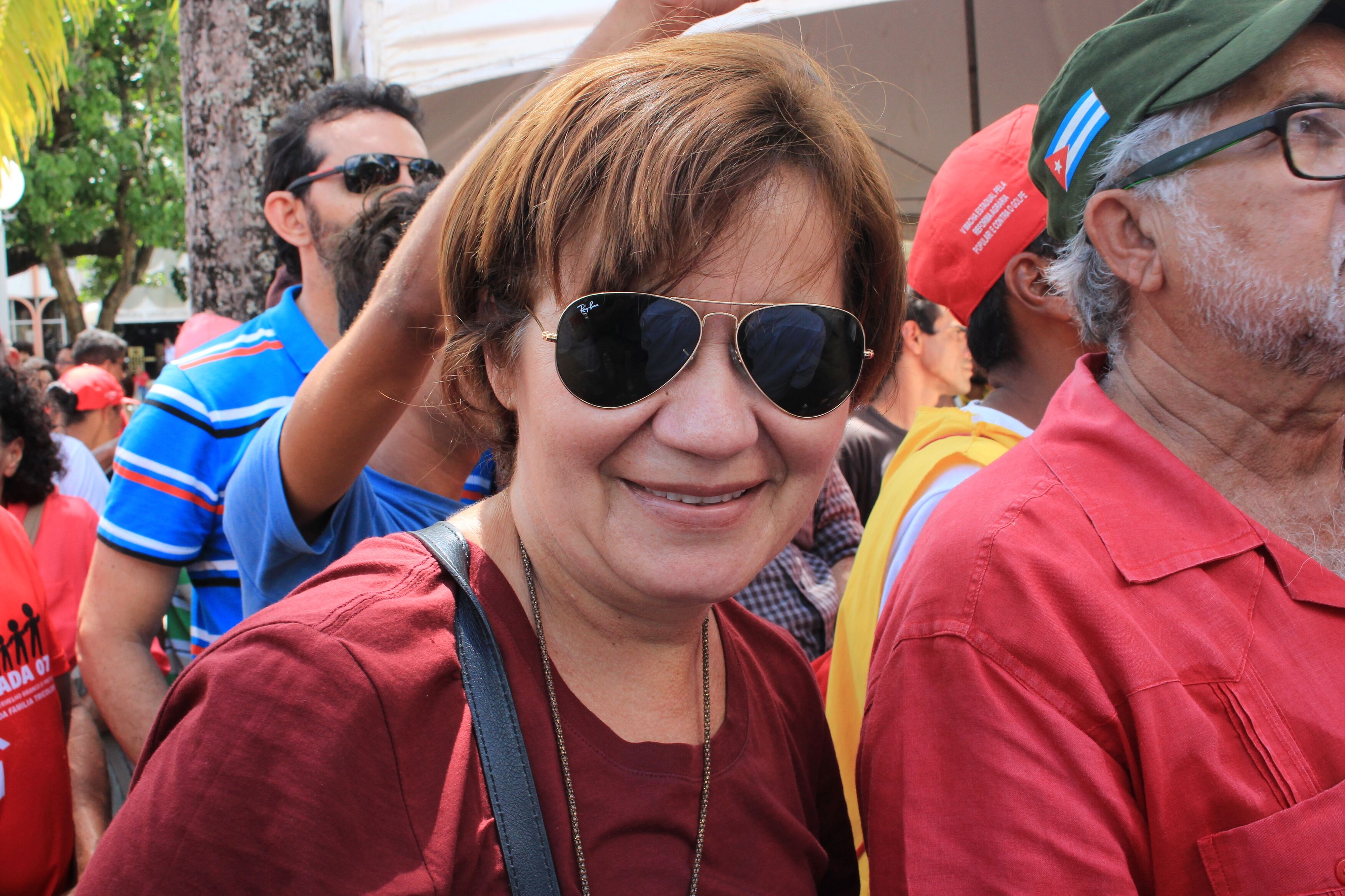 Giucélia diz que PT em João Pessoa cumpriu ritos internos ao manter candidatura de Anísio e que nunca se sentiu afastada da presidência Giucélia diz que PT em João Pessoa cumpriu ritos internos ao manter candidatura de Anísio e que nunca se sentiu afastada da presidência