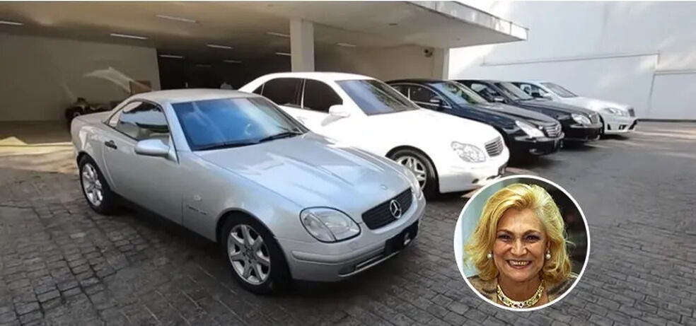 Filho bota à venda coleção de Mercedes de Hebe Camargo avaliada em R$ 1 milhão Filho bota à venda coleção de Mercedes de Hebe Camargo avaliada em R$ 1 milhão