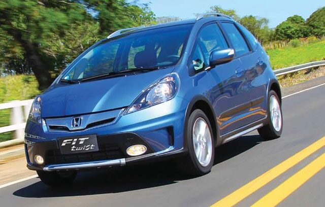 Honda dá nova roupagem ao seu monovolume compacto, batizando-o de Fit Twist Honda dá nova roupagem ao seu monovolume compacto, batizando-o de Fit Twist