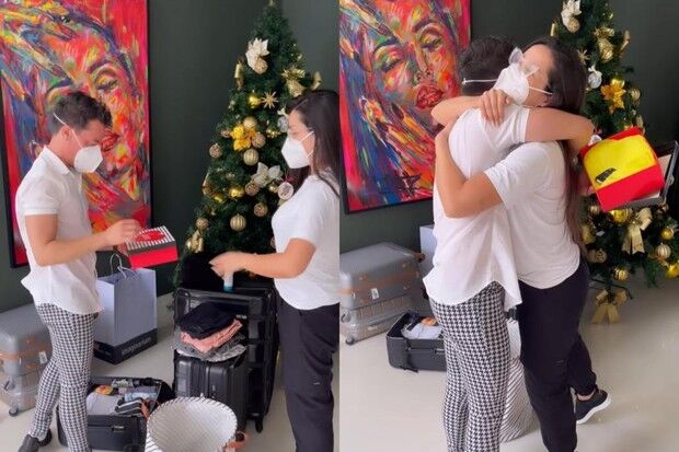 Juliette dá carro que ganhou no 'BBB' para o irmão: "É seu!" Juliette dá carro que ganhou no 'BBB' para o irmão: "É seu!"